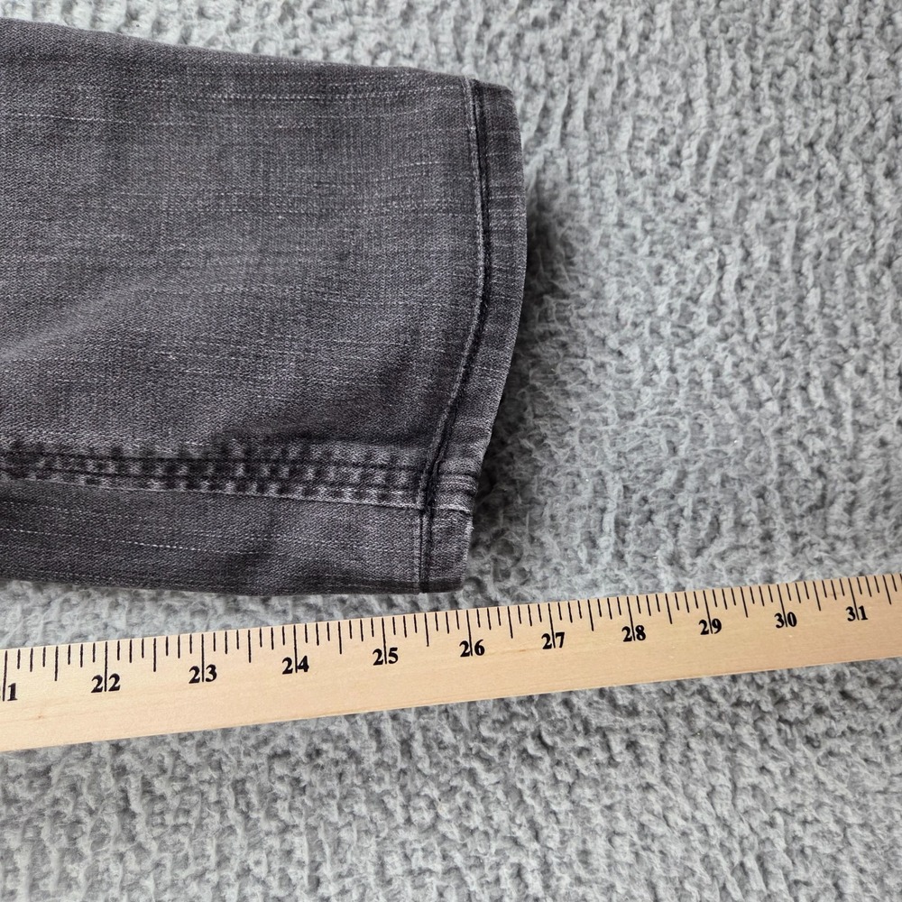 Diesel Thavar Jeans Mens 33x32 (36x26) Gray Black Slim Skinny Made‎ USA - Picture 6 of 13